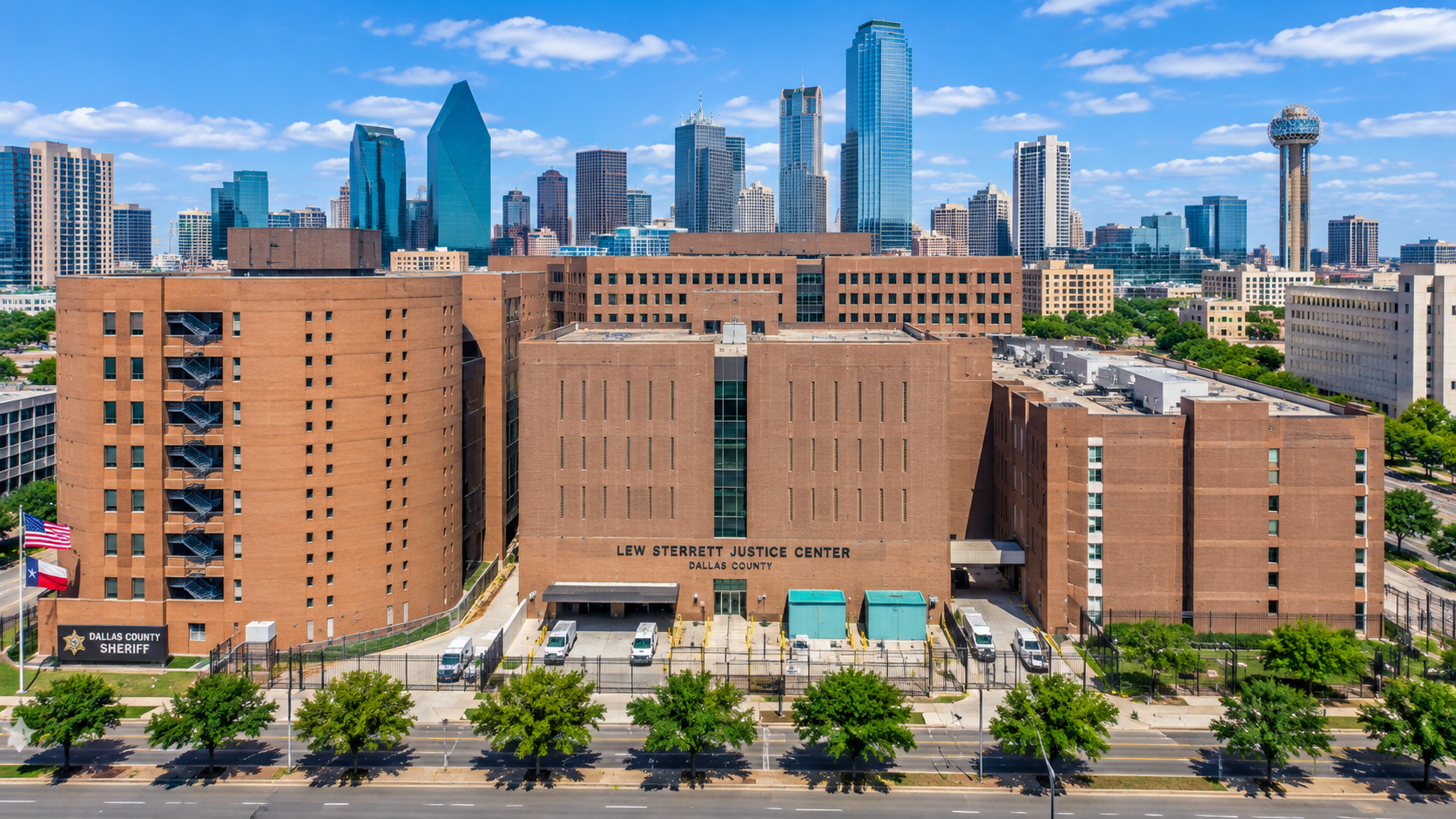 Dallas County Jail and Lew Sterrett Justice Center in Dallas Texas